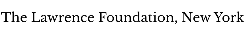 The Lawrence Foundation, New York logo